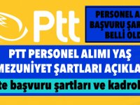 Son Dakika! PTT 55 bin personel alım şartları Resmi Gazete'de yayınlandı!