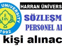 Harran Üniversitesi Yeni İş ilanları 2020