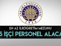 Daimi 4/D Sürekli Ankara Üniversitesi 315 İşçi Alımı Yapacaktır